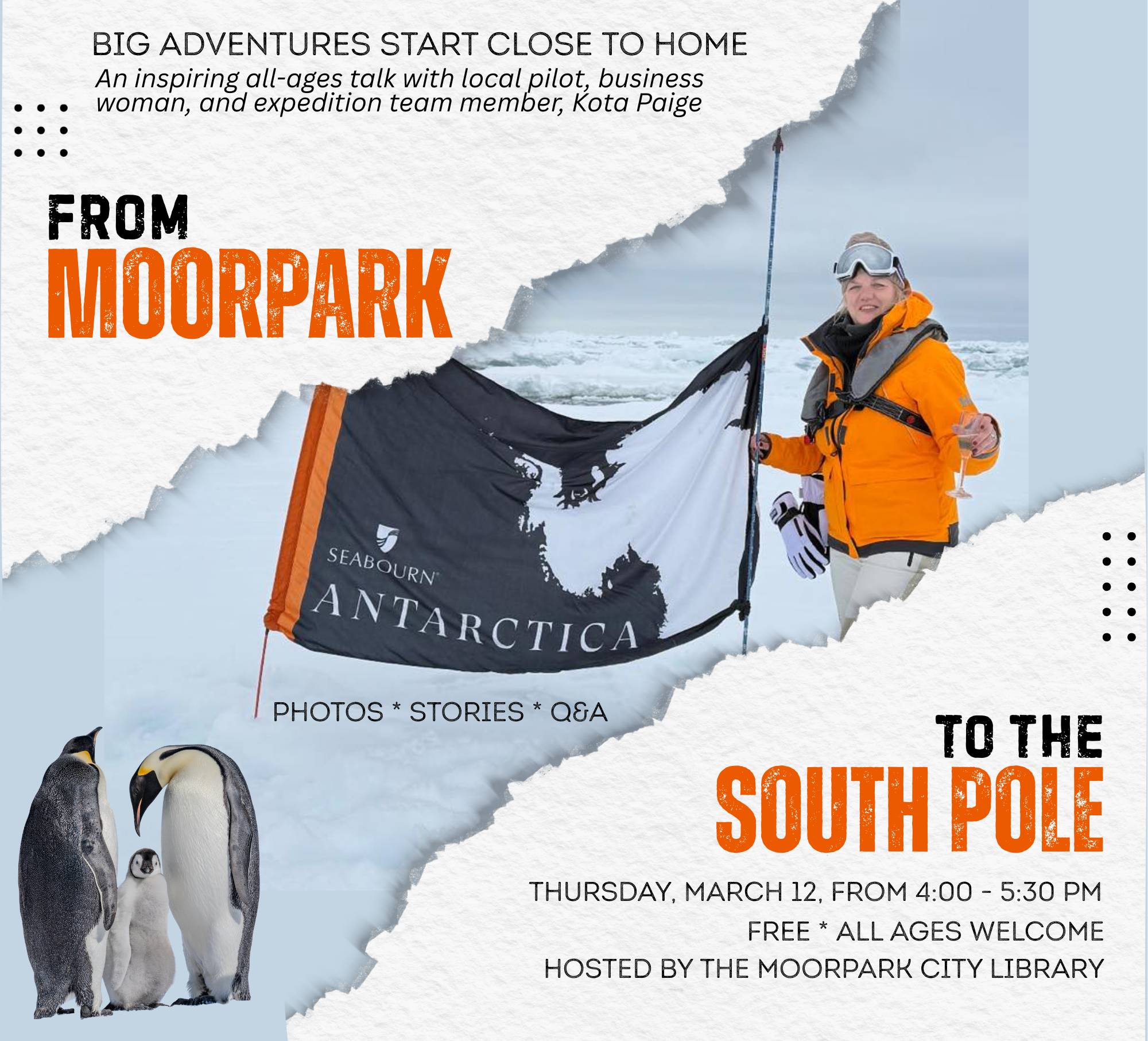 Froom Moorpark to the South Pole