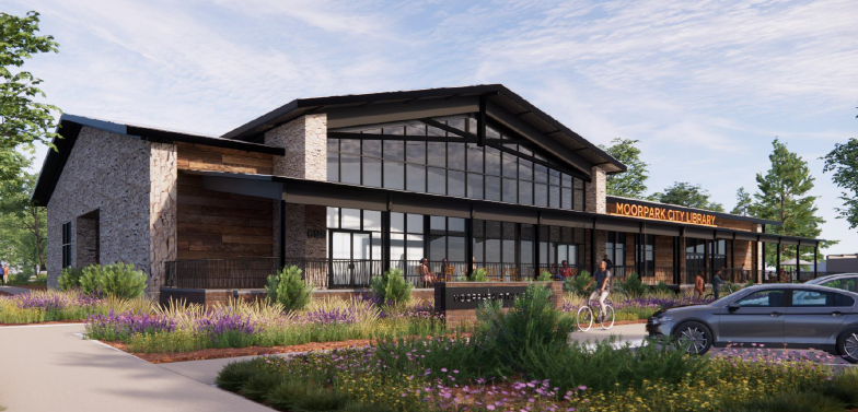 New Library Architectural Rendering