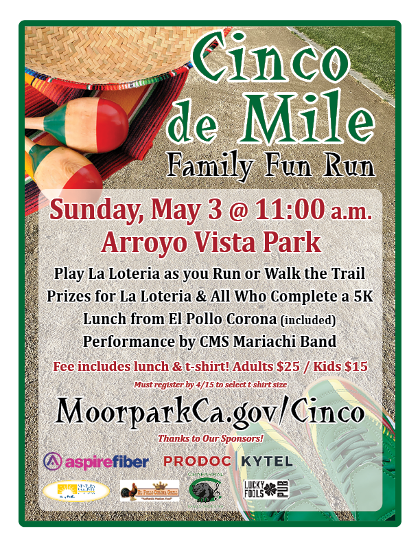 Cinco De Mile 2025 Flyer